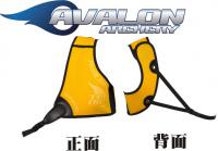 AVALON 加厚款可調式護胸-黃色