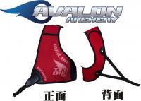 AVALON 加厚款可調式護胸-紅色