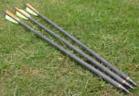 MIT 十字弓專用9MM碳纖箭半月型箭尾(可換式箭頭)-(100支/箱)